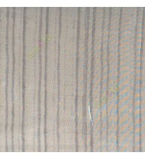 Grey color vertical bold digital stripes texture lines net finished sheer curtain